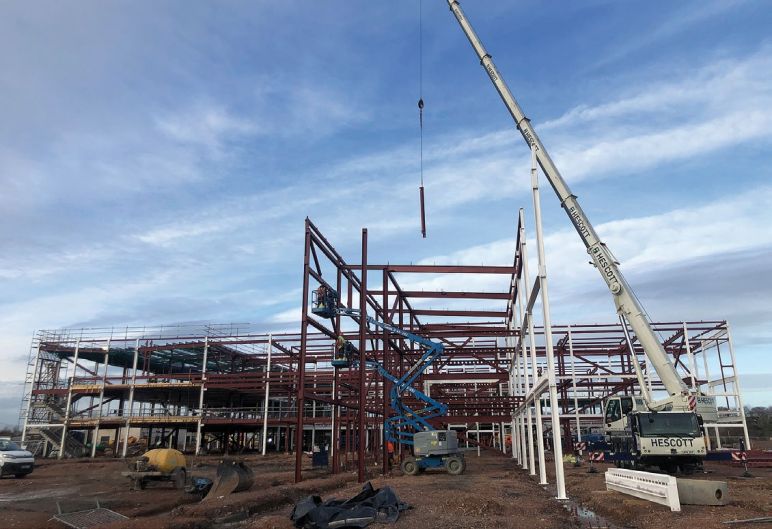 New Madras College, St Andrews, Fife - SteelConstruction.info