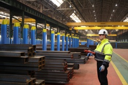 Rolled sections at Tata Steel.JPG