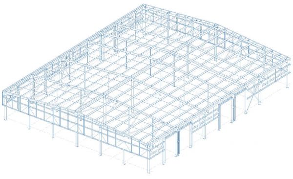 Industrial units, Newbridge, Edinburgh - SteelConstruction.info