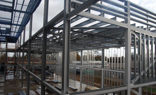 Seven steel-framed secondary schools north west of London ...