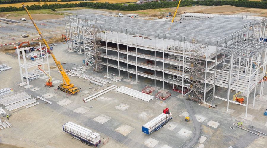 WuXi Biologics Plant, Dundalk - SteelConstruction.info