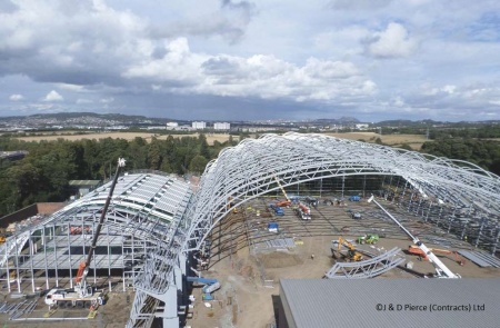 Oriam, Heriot-Watt University, Edinburgh - SteelConstruction.info