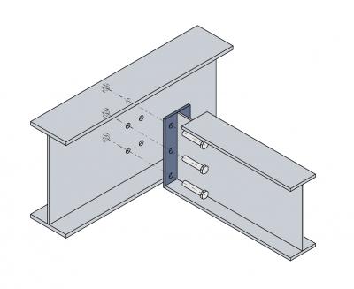 Expressed connections - SteelConstruction.info