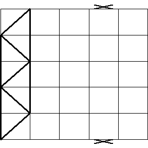 Roof horizontal bracing using a truss wind girder