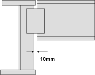 Joint gaps on ladder deck cross girders (Image courtesy of Mabey Bridge Ltd.)
