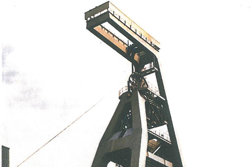 Headframe over Shaft 2, Thorne Colliery