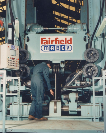 A typical T&I Machine (Image courtesy of Mabey Bridge Ltd.)