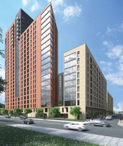 Visualisation of the completed Regent Plaza scheme