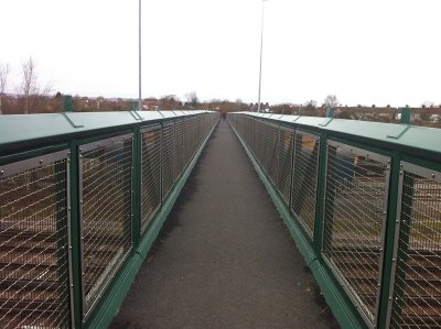 Fine mesh cladding (Image courtesy of Briton Fabricators Ltd.)