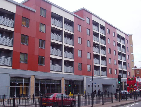 Completed building (Image courtesy of East Thames Housing Association)