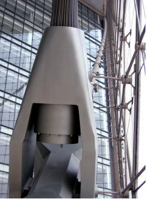 Large diameter cables (Image courtesy of Skidmore, Owings & Merrill LLP)