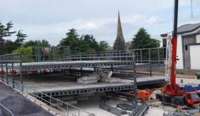 Cellular beams offered the most efficient solution for the car park