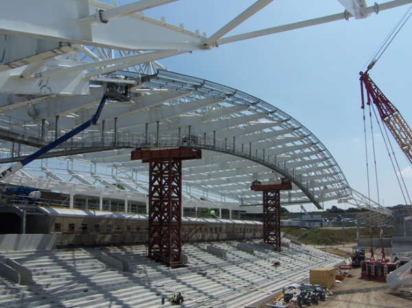 The Amex Stadium, Brighton (Image courtesy of Severfield (UK) Ltd.)