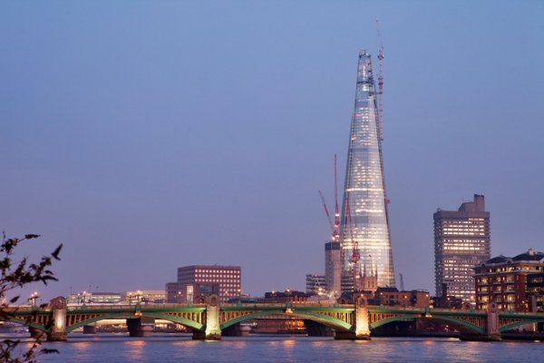 The Shard, a landmark building (Image courtesy of Severfield plc)