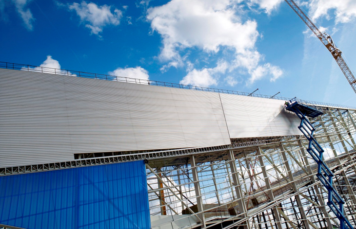 The Chill Factor, Manchester – under construction (Image courtesy of William Hare Group Ltd)