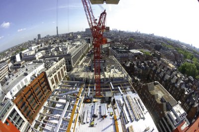 Congested city centre location Park House, London