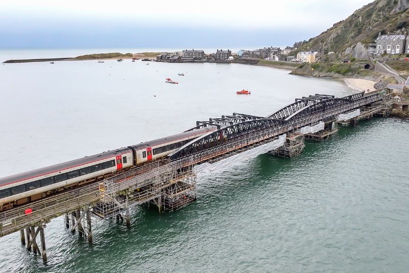Barmouth Viaduct Metallic Spans Replacement, Wales