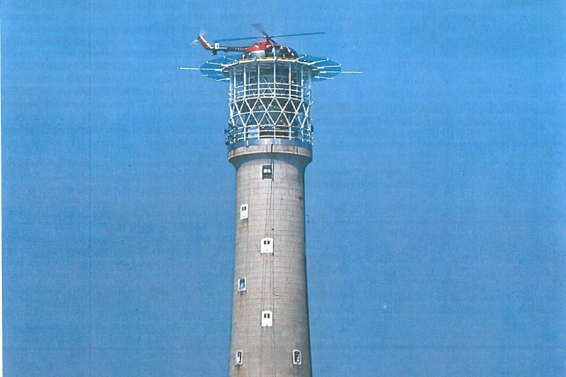 Bishops Rock Lighthouse Helideck