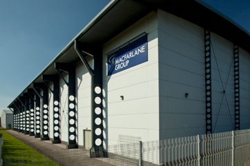 Architectural use of external cellular beams (Image courtesy of Kloeckner Metals UK Westok)