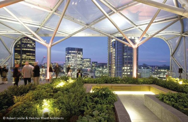 6 Bevis Marks Roof Garden, London