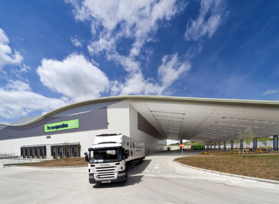 Co-op distribution centre, Andover (Image courtesy of Severfield (Design & Build) Ltd)