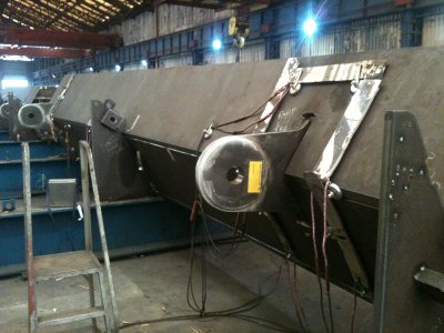 Preheat pads (Image courtesy of Mabey Bridge Ltd.)