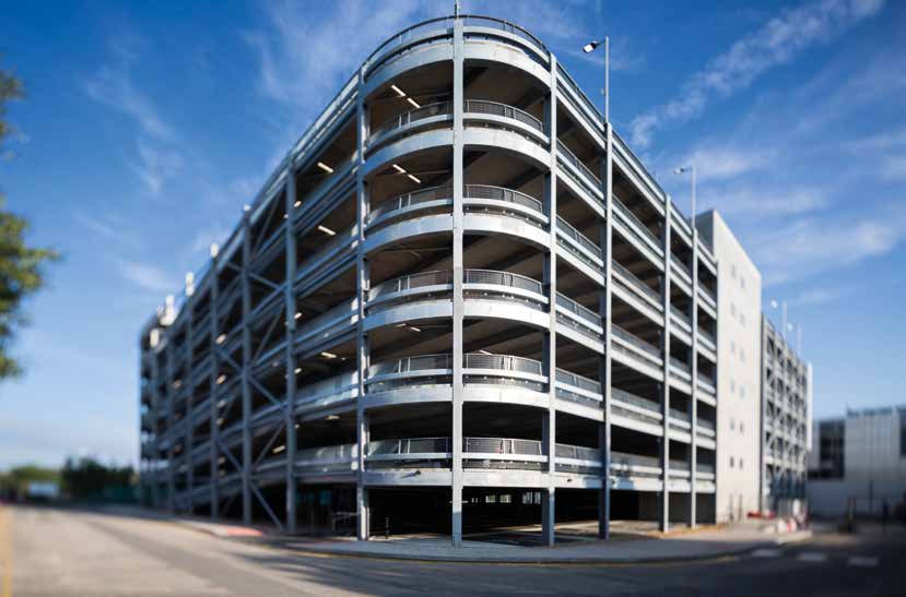 Sky campus car park, Osterley, London