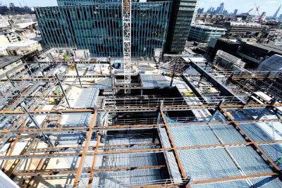 A steel solution for the project's new floorplates was the most environmentally-friendly option