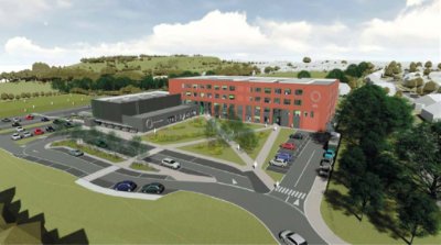 Visualisation of the completed academy