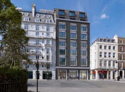 The new Hanover Square façade
