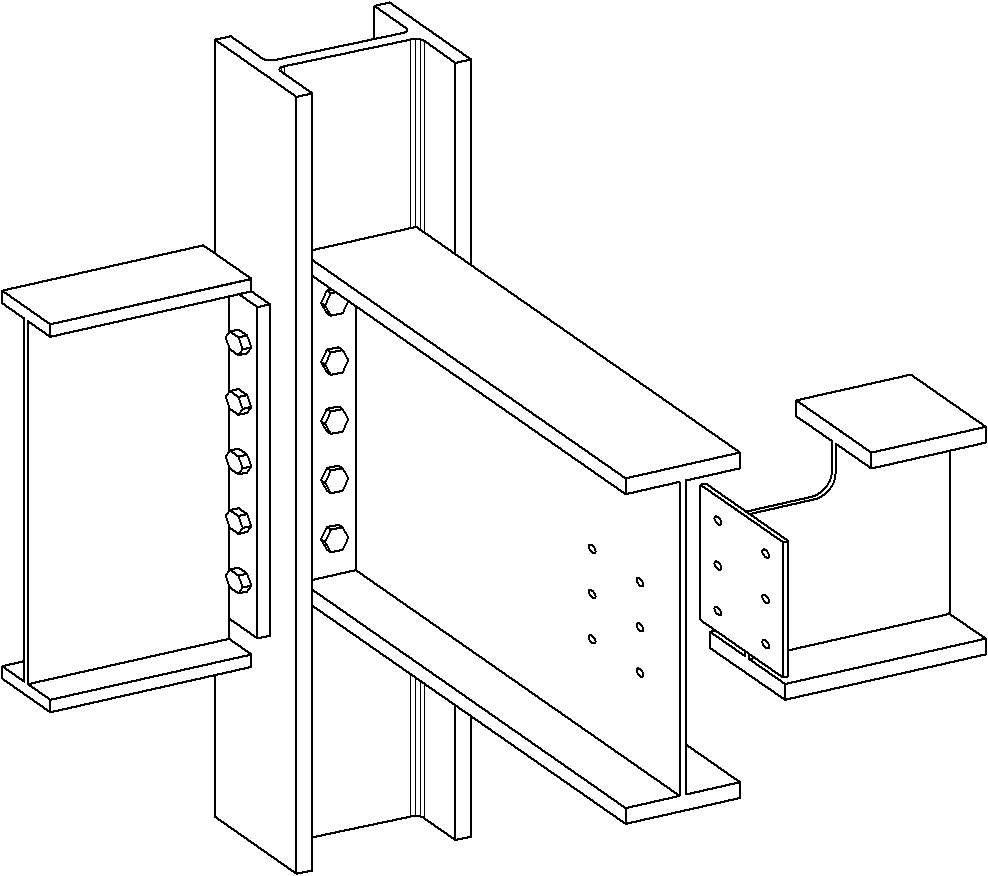 End plate connections