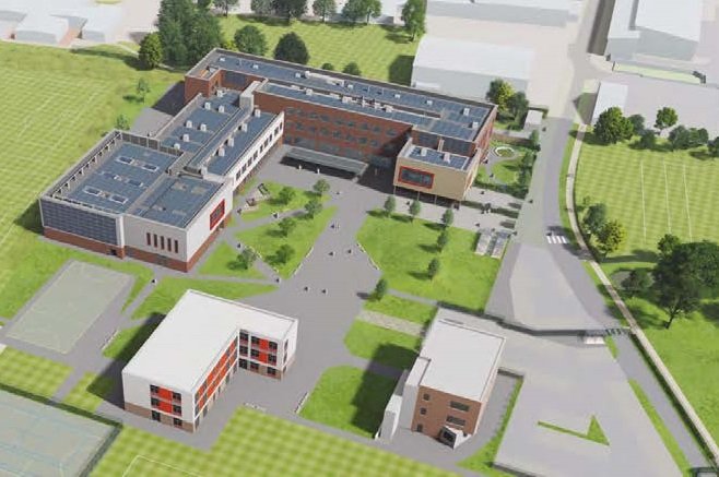 Fred Longworth High School, Tyldesley near Wigan