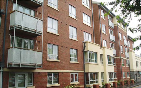 Steel frame residential development with good acoustic performance