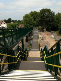 Access ramps and stairs (Image courtesy of Briton Fabricators Ltd.)