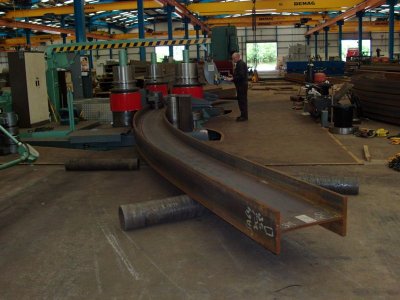 Section bending (Image courtesy of Barnshaw Section Benders Ltd.)