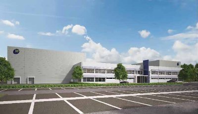 Impression of the completed facility