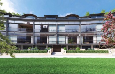 The three-storey terrace will sit behind the renovated Donaldson’s building
