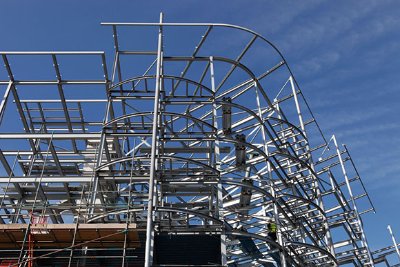 Phase two's eight story blocks under construction