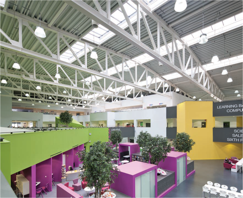 Interior of St John Bosco Arts College