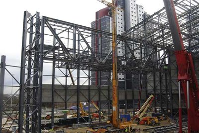 The proscenium truss
