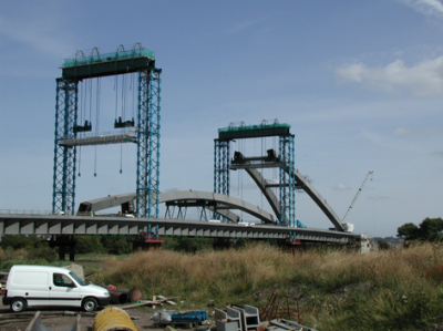 River Usk Crossing (Image courtesy of Mabey Bridge Ltd.)