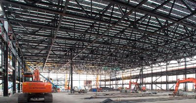 Three halls can be used as one large space or sub-divided into individual areas
