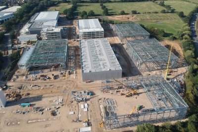 With 13 sound stages, the project represents one of the largest film and TV schemes to have been built in Elstree