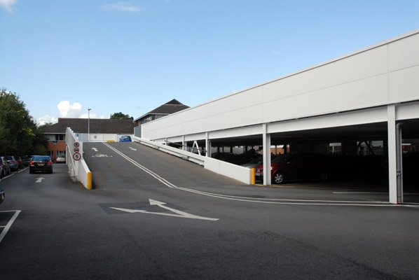 Flat deck car park – Waitrose, Maidenhead (Image courtesy of Bourne Parking Ltd.)