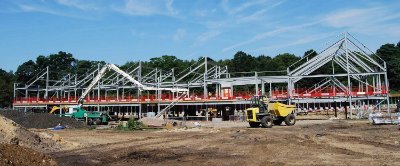 The school will be one of Mindenhurst's first assets to be completed