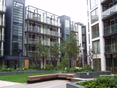 Apartments built using modular construction, Dublin (Image courtesy of Vision Modular Systems)