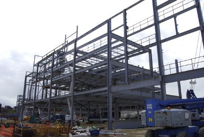 Retail units will be located along three levels