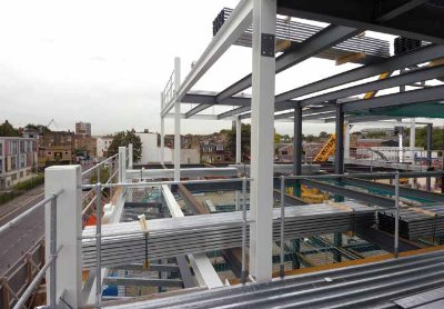 Offsite intumescent fire protection at St Michael&
