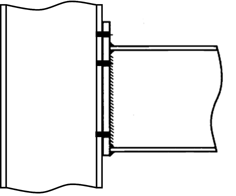 Extended end plate