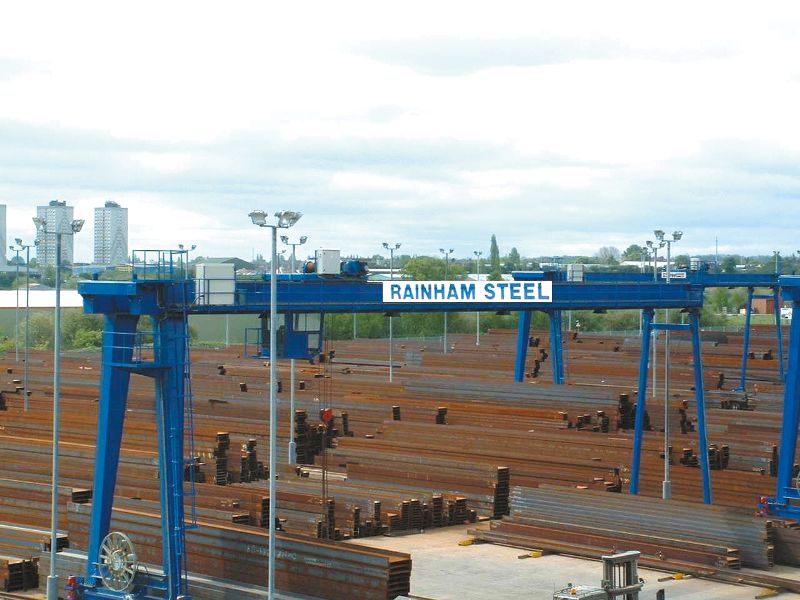 A stockholder’s external facility (Image courtesy of Rainham Steel Company Ltd.)